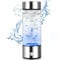 Botella de agua con infusión de hidrógeno, botella de agua portátil de electrólisis, vidrio de borosilicato a prueba de explosiones, redefine la hidratación con agua rica en hidrógeno para entusiastas