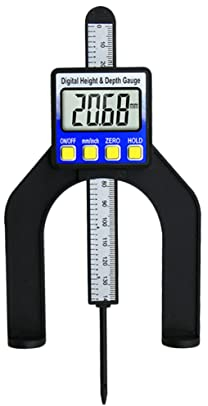 jojofuny 2 1 werkbank werkstatt frästisch LTE-Router tiefenmessgerät oberfräse holzleim Höhenmesswerkzeug Tiefe Höhenlehre Digitaler Bildschirm Tiefenmesser Schlitten Tischsäge Höhenmesser