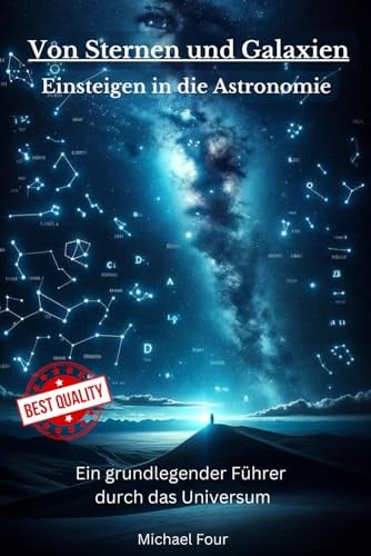 Von Sternen und Galaxien: Einsteigen in die Astronomie: Ein grundlegender Führer durch das Universum, Astronomie für Einsteiger, Astronomie Buch