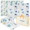 Mamabrum XXL Spielmatte Baby Faltbar - Doppelseitige Krabbelmatte Baby aus XPE-Schaumstoff, Wasserabweisend, Weich - 180 x 120 x 1 cm Kindermatte mit Tragetasche