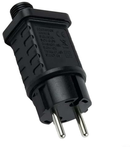 HEIBTENY Bloc d'alimentation LED 31 V IP44 contre les éclaboussures d'eau 3,6 W Guirlande lumineuse Adaptateur transformateur Prise de rechange Éclairage de Noël LED pour différents modes d'éclairage