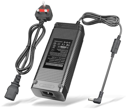 COOLM 48V 5A Power Supply Adapter 240W DC 48V5A for Home Audio Bluetooth Stereo Receiver Amplifier Mini Hi-Fi Class D Integrated Amp Such POE Switch Amplifiers