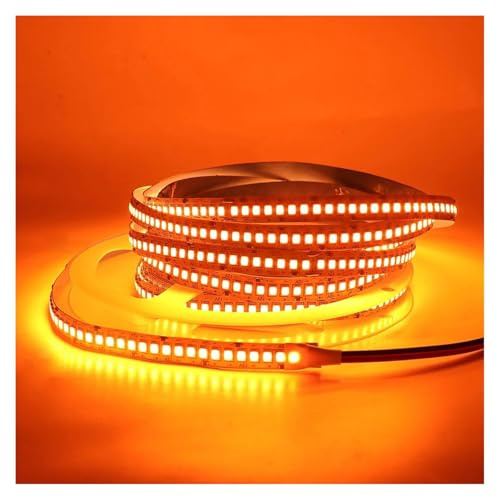 wenwendianzi 12V 4mm 8mm 10mm Orange Amber Flame LED Flexibler Streifen 1800k 1900k 240leds/m 120leds/m Weiches Flexibles Band 5M/Rolle(4mm 120LEDS.M 12V)