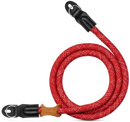 K&F Concept Tracolla per Fotocamera, Cinghia da collo in nylon per fotocamera Universale Corda per Videocamera Fotocamera DSLR-100 cm
