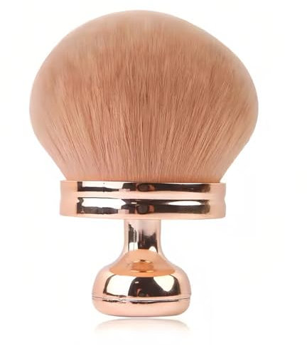 Extra großer Körper-Make-up-Pinsel für Bein und Bronzer Sonnenschutz-Applikator, 2025 neue Bräunungspinsel, tragbarer Körperapplikator Make-up, ovaler Gesichts-Make-up-Pinsel