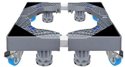 GOXQIT Soporte for Lavadora, Universal, móvil, for frigorífico, Ajustable, for Suelo, con Ruedas para Lavadora(Style B)