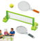 Set di racchette da neve e rete | Attrezzature sportive ricreative portatili, gioco interno esterno adatto per prato, pic-nic, giardino, ,