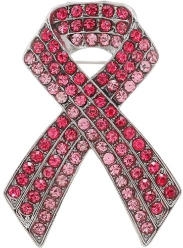 Lipfer Brustkrebs-bewusstseins-pins Ribbon Pink Brosche Schmuck
