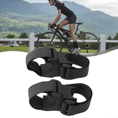 Jotekonoby Drehbar für Fahrrad-Scheinwerferhalterung, verstellbare Taschenlampenklemme für Fahrrad, schwarze Gummi-Lichthalterung mit Schwenkhalterung, kompatibel mit MTB, Road und