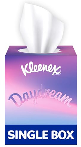 Kleenex® Take a Moment Collection Tissues - 1 Cube Tissue Box - in Aid of Mind, Packaging May Vary (Pack of 6)