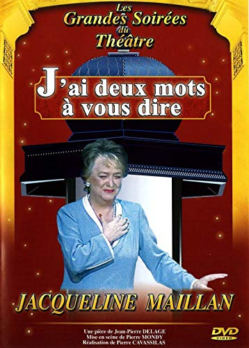 J'ai deux mots à vous dire [FR Import]