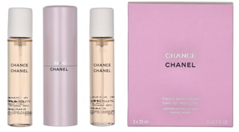 Chanel Chance Twist & Spray Eau De Toilette - 3x20ml/0.7oz