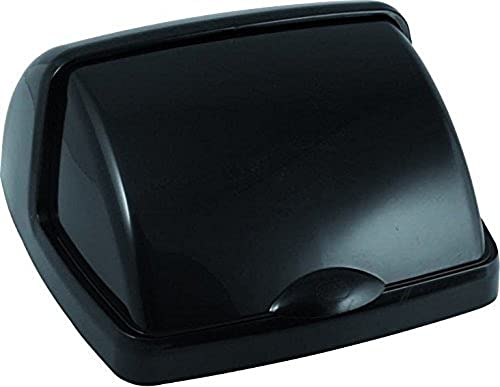 Addis 505613 50L Roll Top Bin Lid-Soft-Black, 38.5x33.5x19 cm