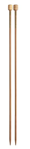 Pony Single Ended Bamboo Knitting Pins, Multi-Colour, 4mm