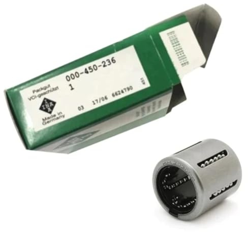 INA kh50-pp Linear Kugellager, geschlossen Typ, versiegelt an beiden Enden, Legierung Stahl, metrisches, 50 mm ID, 70 mm OD, 6800 Dynamische Belastung Kapazität Newton