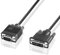 BestPlug câble s-vGA hD d-sUB 15 broches vers dVI-i câble adaptateur vidéo avec moniteur tFT noir 1 m