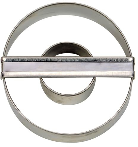 Städter Ausstechform, Edelstahl, Silber, 30 x 6 x 30 cm