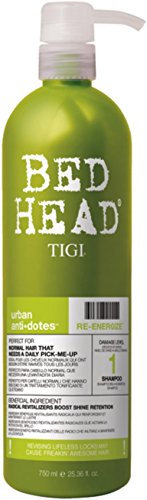 Tigi Bed Head Urban Antidotes Re-Energize Shampoo & Conditioner Tweens 750ml each with Free Pumps