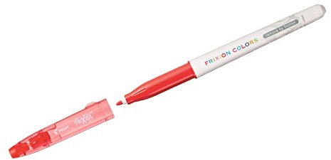 Pilot Pen 4144002 - Fasermaler FriXion Colors, löschbar, rot, 1 Stück
