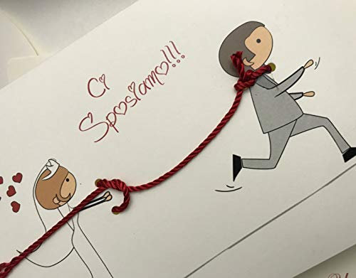 Set partecipazioni Nozze Personalizzate inviti Matrimonio BUONANNO cod. C013 (30)