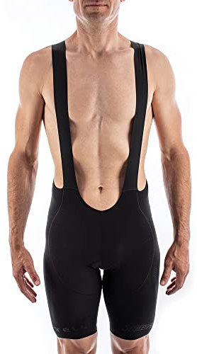 CASTELLI SUPERLEGGERA BIBSHORT Shorts, Men's, Black White, S