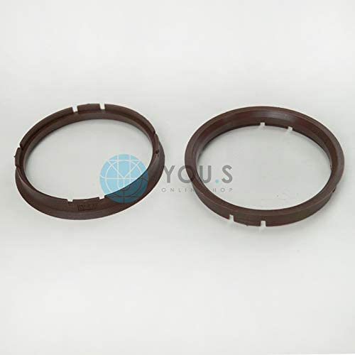 2 x ZENTRIERRINGE DISTANZRINGE für ALUFELGEN FZ54 73,0-66,6 mm CMS, DBV, Proline Wheels