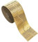 Bright Ideas Corrugated Border Roll for School Displays, Metallic Gold, 57mm x 7.5m (15m When Split), BI8200