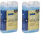 StanSport 88332-2 Hard Shell Ice Pak-Lunch Box Size-2 Pack, Gel, Blue
