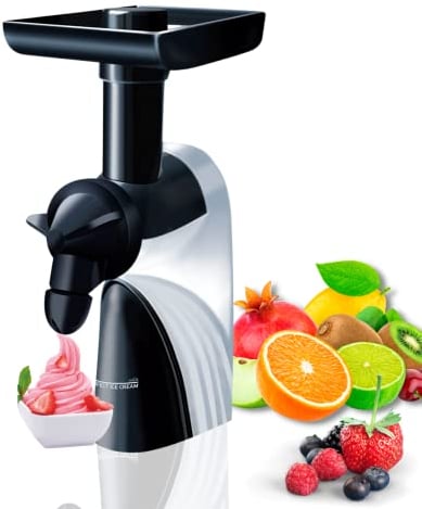 Máquina de Helados STARLYF PERFECT ICE CREAM, Máquina para hacer helados con Fruta, máquina de helados y sorbetes, muy fácil de Usar, 100% Natural, Gluten Free, Ideal Batidos