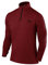 TCA Fusion Gym Tops for Men Training Sports Long Sleeve Running Top Men Gym Clothes - Power Red, M