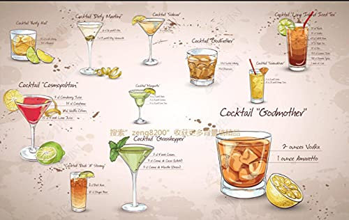 Photo Wallpaper Cold Drink Shop Milk Tea Tea Drink Shop Mural Wallpaper Wall Mural -250cmx175cm