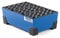 Kleingebindewanne classic-line aus Stahl, lackiert, m. PE-Gitterrost, 30 Liter, 584x392x200
