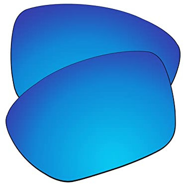 EZReplace Lentes de repuesto para gafas de sol Oakley TwoFace XL OO9350 (lentes polarizadas), se adapta al marco Oakley TwoFace XL (azul hielo)