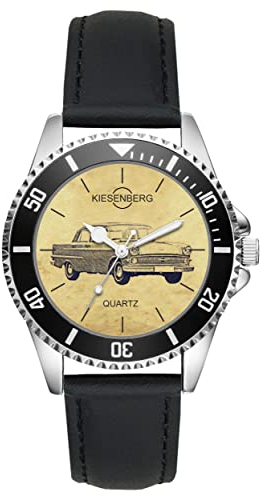 KIESENBERG Herrenuhr Kapitän 1959-1963 Fan Armbanduhr Geschenk Analog Quartz Lederarmband Uhr L-5743