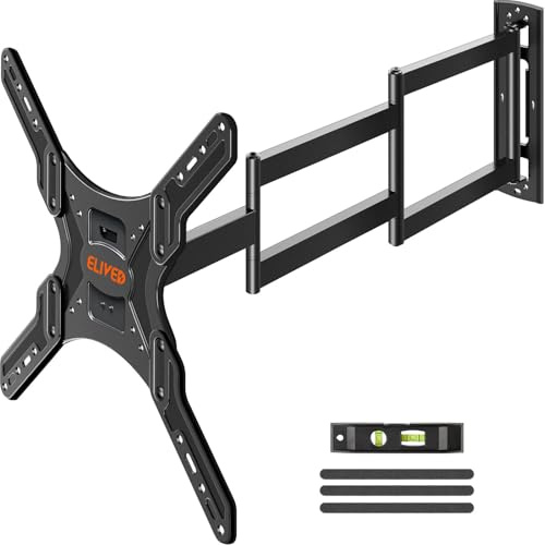 ELIVED Long Arm TV Mount for 26‑65 TVs, 37.4 Extension, Max VESA 400x400