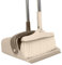 SCRATCH ANET TWIST 54 Long Handled Dustpan and Brush, Broom and Dustpan Set, Household Dust pan Combo, Long Handle for Indoor Outdoor Household Cleaning and Sweeping Beige
