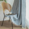 Sutuo Home Boho-Vorhänge für Wohnzimmer, 228,6 cm lang, halbverdunkelnd, französisch, ländlich, gestreift, Leinen, Vintage, Shabby-Chic-Quasten, hohl, Fensterbehandlung, Bohemian-Drapierung, 1 Vorhang