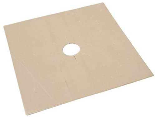 Veemoon 4stücke Gasherd-schutzfolien Antihaftbeschichtet Für Gasherde Beige Leicht Zu Reinigen Wiederverwendbar