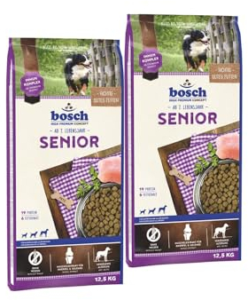 Bosch Senior 2 x 12,5kg Sparpaket Trockenfutter für Hunde