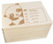 CHICCIE Erinnerungsbox personalisiert für Baby & Kind mit Gravur Panda - Geburt Holzkiste für schöne Erinnerungen - Holz-Box Erinnerungskiste 40x30x23cm
