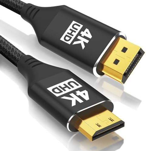 kfdlink Câble 4K Mini HDMI vers DisplayPort 2 m