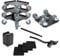 jxgzyy Furniture Mover Dollies Sliders Heavy Duty Furniture Dollies Tools Furniture Lifter Mover Tool Moving Wheel Set 1800KG with Brake Moving Load for Easy Furniture Lifting