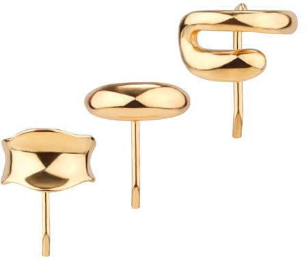 3uds Pinzas para El Pelo, de Aleación Doradas para El Pelo Modernas con Hebilla para la Cola de Caballo Pinzas Cabello Pasadores Decorativos Accesorios para la Cola de Caballo para Mujer