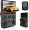 Console de Jeu Portable R36PRO, Console de Jeux IPS 3,5 Pouces, Emulateur Console RK3326 1,5 GHz, Console Portable Retrogaming Noir avec Batterie 4000 MAh, Carte TF 128 Go, 22000+ Jeux