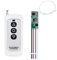 Sirxlevcy Kit de Télécommande de Moteur DC 12V avec Module Relais sans 433MHz et Émetteur pour Contrôler la Direction et L'Arrêt du Moteur