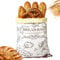 Reusable Beeswax Bread Bags with Zipper - Large Capacity Cotton Storage for Homemade, Sourdough & Fresh Bread | FDA Food-Grade Eco-Friendly Storage Solutions (beige 1pcs)