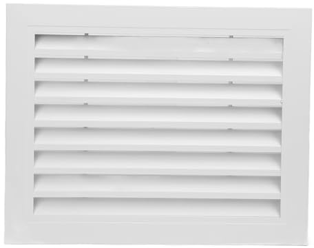 Rejilla de ventilación retorno, rejilla de ventilación de aire acondicionado de aire acondicionado de aleación de aluminio de 15.75x11.81in, rejilla de cubierta