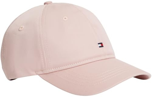 Tommy Hilfiger Damen Th Flag Soft 6 Panel Cap Aw0aw17781 Verschluss, PINK (Foggy Pink), Einheitsgröße