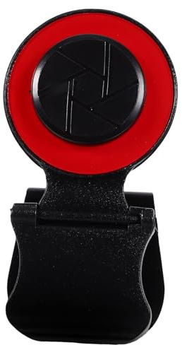 DIYEAH Mando Para Juegos Móvil Rojo Controlador Para Teléfono Accesorios Para Juegos Diseño Ergonómico Gatillo De Precisión Para Disparos Compatible Dispositivos Móviles Color Rojo Transparente