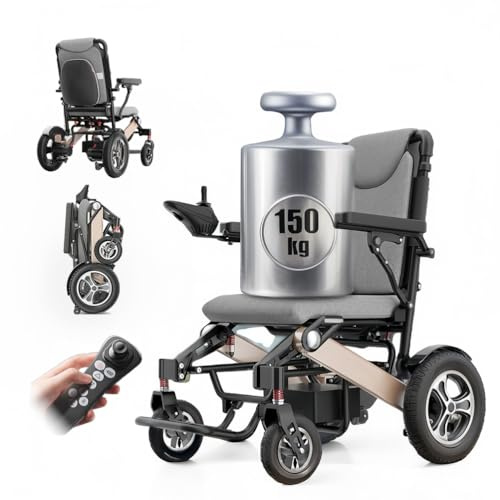 ZQHQKJ Elektrischer Rollstuhl für Senioren und Behinderte – Faltbar, 700W motor, 45km Reichweite, 30Ah Lithium-Batterie, All-Terrain, Mobil – Ideal für Reisen, Zuhause und Outdoor,30Ah